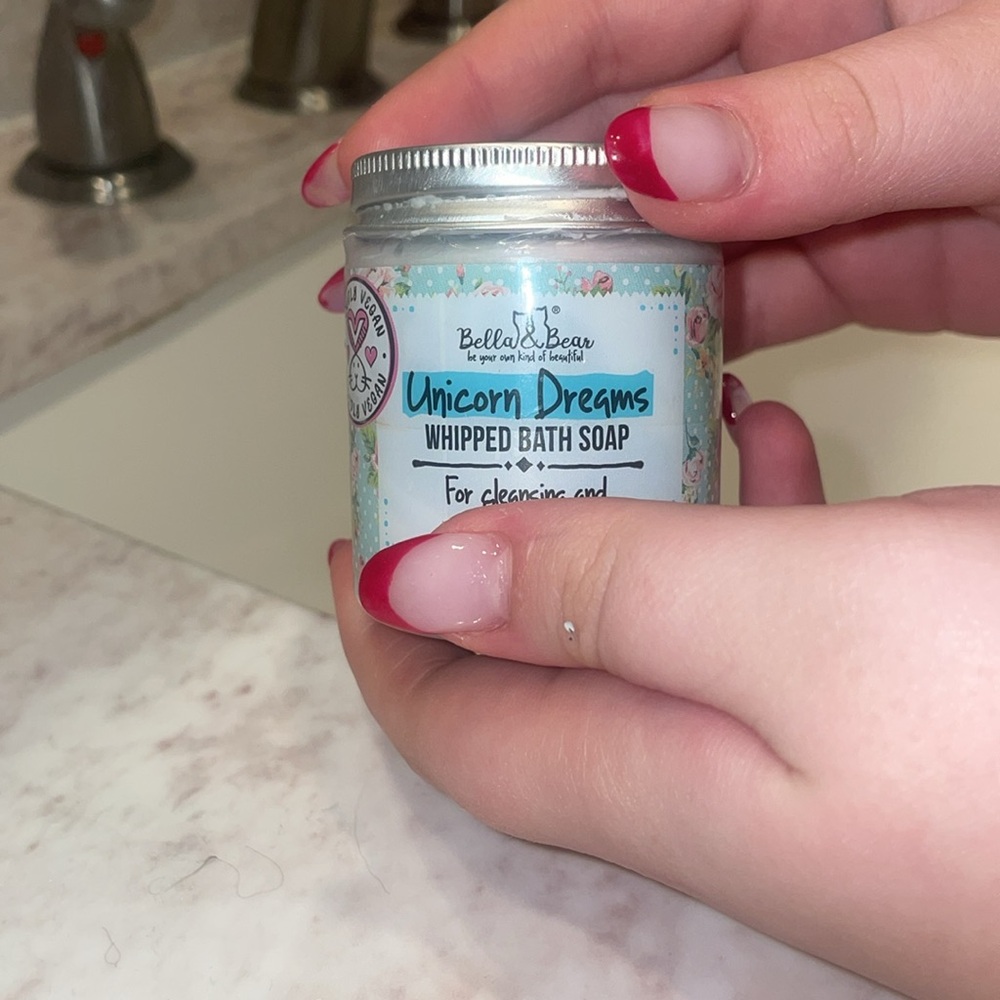 Unicorn Whipped shower/bath Soap moisturizing skincare - Picture 6 of 6